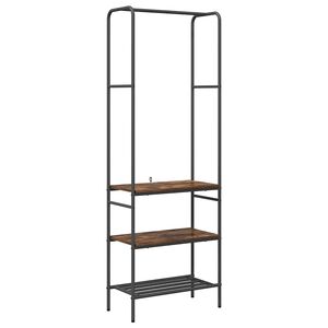 vidaXL Kleiderst&auml;nder Ger&auml;ucherte Eiche 60 x 30 x 171 cm Holzwerkstoff