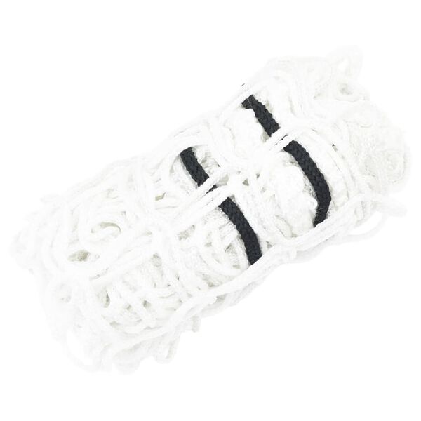 vidaXL Heunetze 2 Stk. Rund Wei&szlig; 100x100 m PP