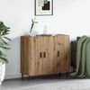vidaXL Sideboard Artisan-Eiche 90 x 34 x 80 cm Holzwerkstoff
