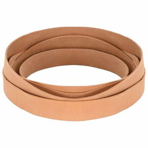 vidaXL Lederriemen Hellbraun 200 x 4 cm Leder
