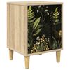 vidaXL Nachttisch RHENEN Sonoma-Eiche 36 x 33 x 50 cm Holzwerkstoff