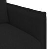 vidaXL Sofa Set 2 pcs Schwarz 196 x 82 x 85 cm Stoff