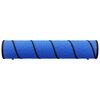 vidaXL Hundetunnel Blau Ø 40x200 cm Polyester