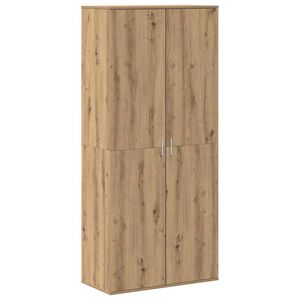 vidaXL Hochschrank Artisan-Eiche 80 x 39 x 178 cm Holzwerkstoff