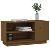 vidaXL TV-Schrank Honigbraun 80x35x40,5 cm Massivholz Kiefer
