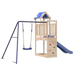 vidaXL Spielturm Massivholz Kiefer