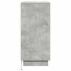 vidaXL LED-Sideboard Beton Grau 71 x 34,5 x 75 cm Holzwerkstoff