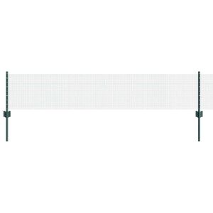 vidaXL Schwei&szlig;drahtzaun mit Pfosten 10 x 0,4 m (B x H)