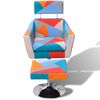 vidaXL TV-Sessel mit Patchwork-Design Stoff