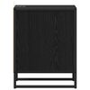 vidaXL Nachttisch Schwarz Eichen-Optik 39,5 x 30 x 50 cm Holzwerkstoff
