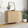 vidaXL Sideboards 2 Stk. Sonoma-Eiche 40x35x70 cm Holzwerkstoff