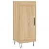 vidaXL Highboard Sonoma-Eiche 34,5x34x180 cm Holzwerkstoff