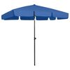 vidaXL Strandschirm Azurblau 200x125 cm