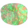 vidaXL LED-Weihnachtslichtschlauch 1200 LEDs Rot und Gr&uuml;n 50 m