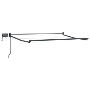 vidaXL Elektrisches Markisenrahmen Anthrazit 3 x 2 m Aluminium