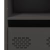 vidaXL Highboard Schwarz 68x39x103,5 cm Stahl