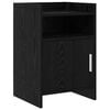 vidaXL Nachttische Schwarze Eiche 40 x 36 x 60 cm Holzwerkstoff