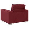 vidaXL Sofa Weinrot 99 x 80 x 84 cm Stoff