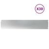 vidaXL Rasenkanten 30 Stk. 20x103 cm Verzinkter Stahl
