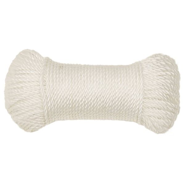 vidaXL Arbeitsseil Weiß 6 mm 100 m Polypropylen