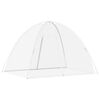vidaXL Moskito-Netzzelt Mongolisch 220 Mesh Wei&szlig; 200x150x140 cm