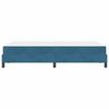 vidaXL Boxspringbett mit Matratze Dunkelblau 120 x 190 cm Stoff