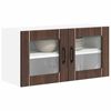 vidaXL K&uuml;chenschrank Braun Eichen-Optik 80 x 31 x 40 cm Holzwerkstoff