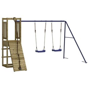vidaXL Spielturm Impr&auml;gniertes Kiefernholz