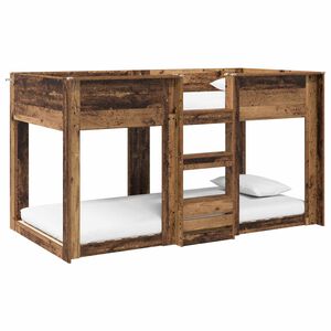vidaXL Etagenbett f&uuml;r Kinder Altholz 75 x 190 cm Holzwerkstoff
