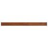 vidaXL Fensterbank Braunes Holz 140 x 10 x 4,5 cm PVC
