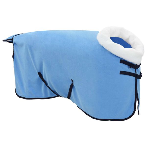 vidaXL Pferdedecke Volles Aqua 115 cm Polarfleece