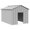 vidaXL Hundeh&uuml;tte mit Dach 113x153x101 cm Verzinkter Stahl