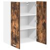 vidaXL H&auml;ngeschrank Ger&auml;ucherte Eiche 60 x 31 x 80 cm Holzwerkstoff