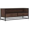 vidaXL TV-Schrank Eichen-Optik 100x34,5x40 cm Holzwerkstoff und Metall