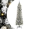 vidaXL K&uuml;nstlicher Weihnachtsbaum Wei&szlig; 240 cm