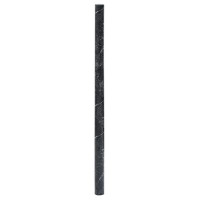 vidaXL Möbelfolie Selbstklebend Marmor-Optik Schwarz 90x500 cm PVC