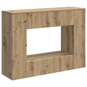 vidaXL Konsolentisch Artisan-Eiche 101 x 29 x 74 cm Holzwerkstoff