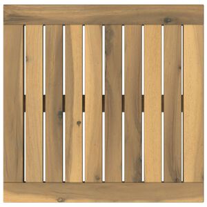vidaXL Tischplatte 40,5 x 40 x 2 cm Rechtwinklig Massives Akazienholz