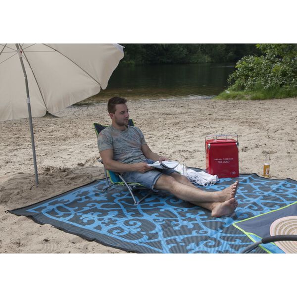 Bo-Camp Outdoor-Teppich Chill mat Oriental 2,7x2 m L Blau