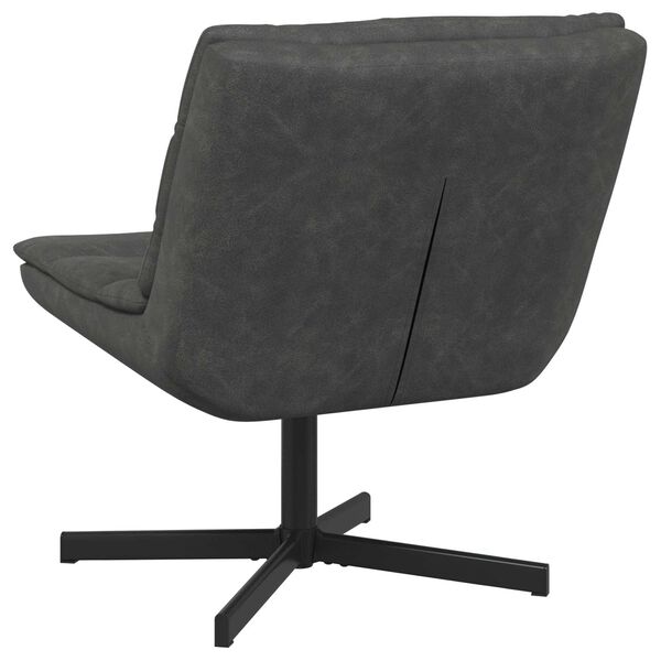 vidaXL Drehstuhl Schwarz 63 x 75 x 76 cm Antikes PU