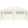 vidaXL Pop-Up-Partyzelt Faltbar Creme 3&times;6 m