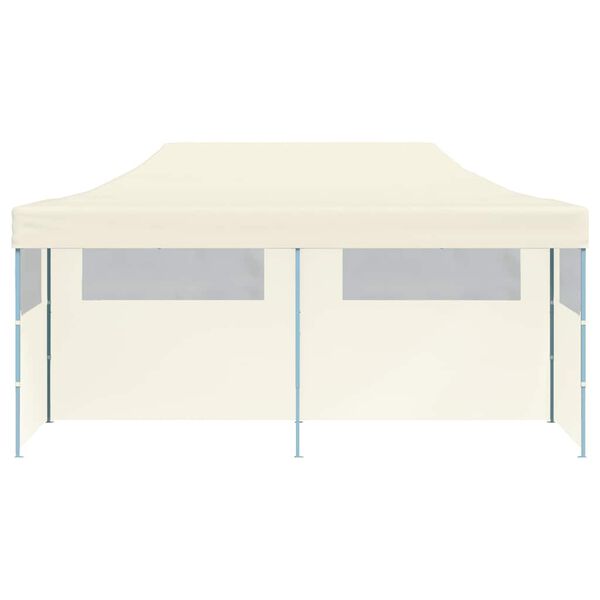 vidaXL Pop-Up-Partyzelt Faltbar Creme 3&times;6 m