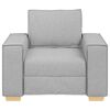vidaXL Sofa Stuhl Wolkengrau 60 cm Stoff