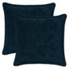 vidaXL Kissenbezug 2 stk. HOUTEN Marineblau 50 x 50 cm