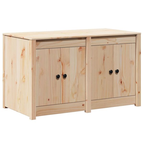 vidaXL K&uuml;chenschrank mit Regal Braun Eichen-Optik 106 x 55 x 64 cm