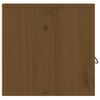 vidaXL Wandschrank Honigbraun 80x30x30 cm Massivholz Kiefer