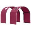 vidaXL Bett-Tunnel f&uuml;r Kinder-Hochbetten 2 pcs Rot Polyester