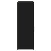 vidaXL Sideboard Schwarz 60x30x84 cm Holzwerkstoff