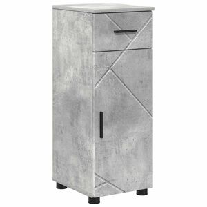 vidaXL Badezimmerschrank Beton Grau 30 x 35 x 80 cm
