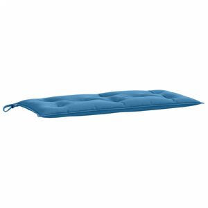 vidaXL Gartenbank-Auflage Melange Blau 100x50x7 cm Stoff